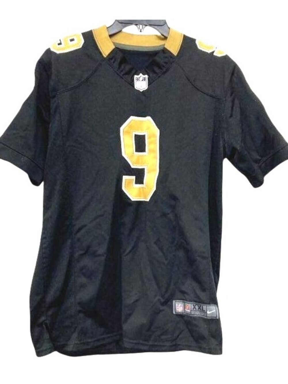 New Orleans Saints Drew Brees #9 Black Nike NFL Jersey XXL Mens Team‎ Apparel